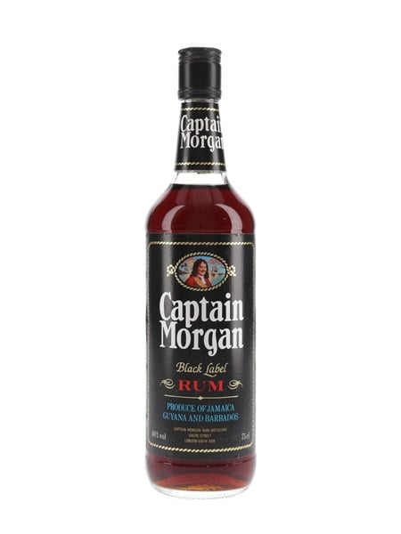 Captain Morgan Black Label Bottled 1980s 75cl / 40%