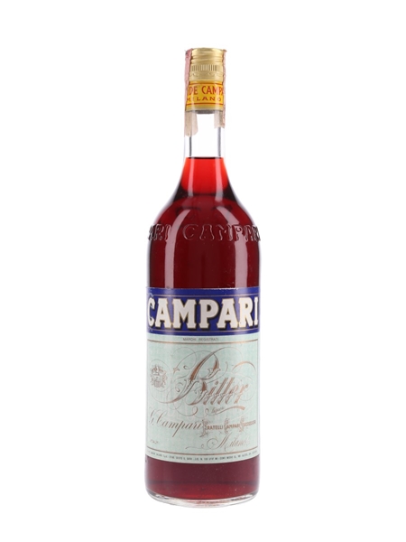 Campari Bitter Bottled 1970s 100cl / 25%