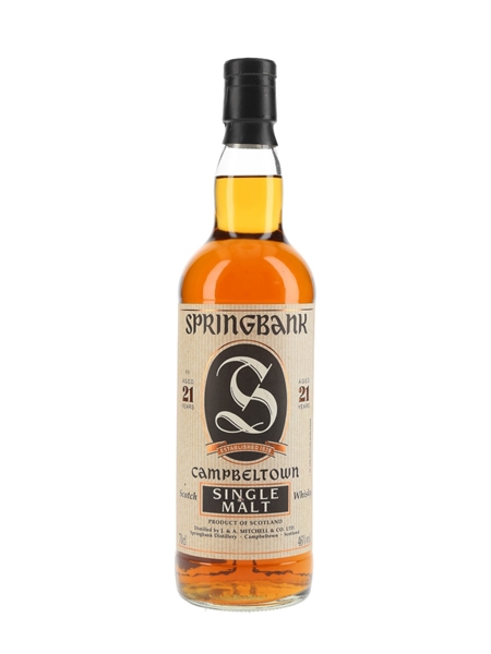 Springbank 21 Year Old Bottled 2000s 70cl / 46%