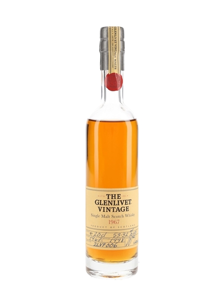 Glenlivet 1967 The Glenlivet Vintage Collection 20cl / 53.32%