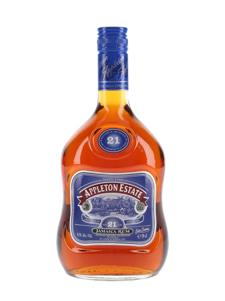 Appleton Estate 21 Year Old Bottled 2006 - Wray & Nephew 70cl / 43%