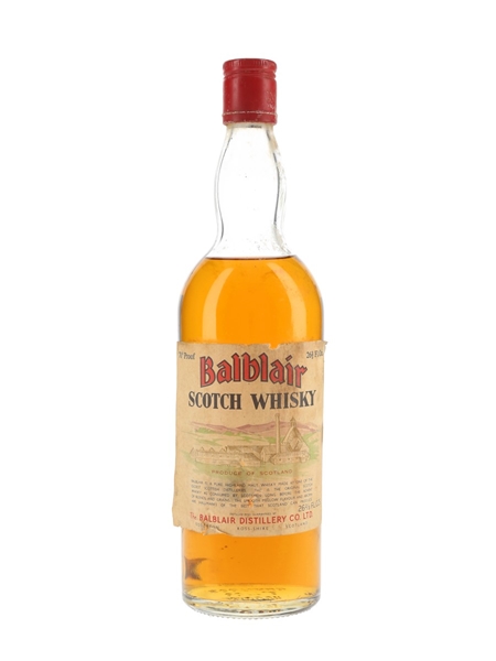 Balblair Scotch Whisky Bottled 1970s 75.7cl / 40%