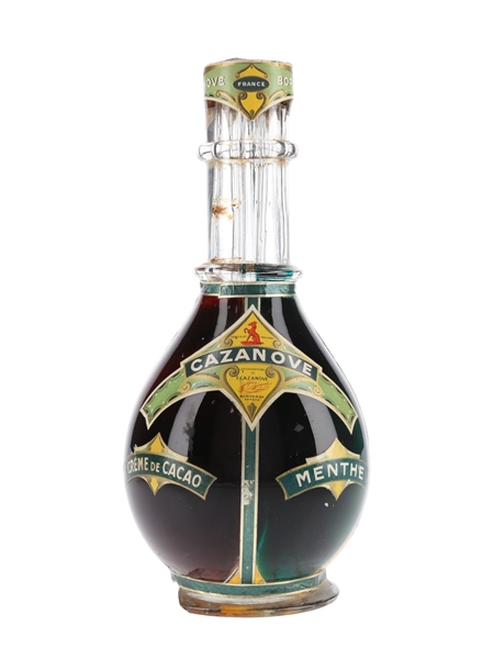 Cazanove Liqueurs - Four Compartment Bottle Bottled 1960s 100cl
