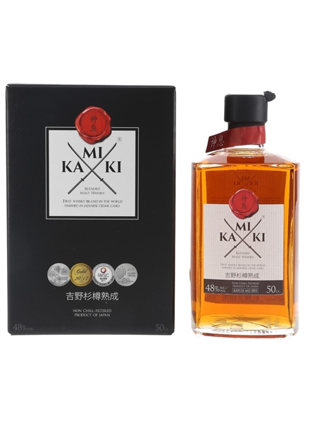 Kamiki Blended Malt Japanese Cedar Cask Finished 50cl / 48%