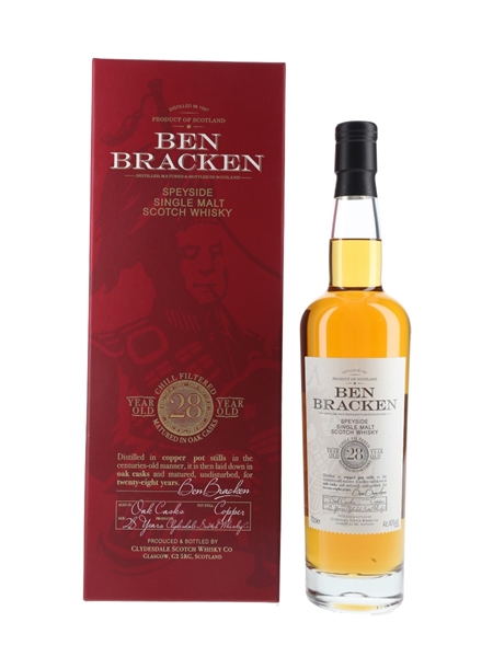 Ben Bracken 28 Year Old Clydesdale Scotch Whisky Co 70cl / 40%