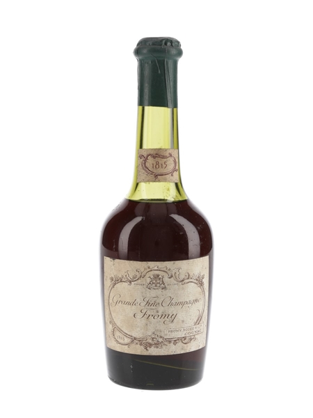 Fromy Rogee 1815 Grande Fine Champagne Bottled 1930s 35cl
