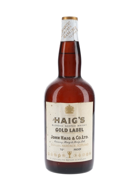 Haig's Gold Label Spring Cap Bottled 1960s 75cl / 40%