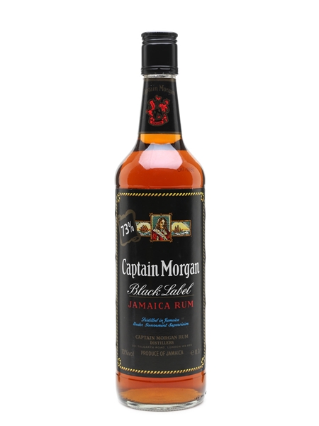 Captain Morgan Black Label Jamaica Rum German Market 70cl / 73%