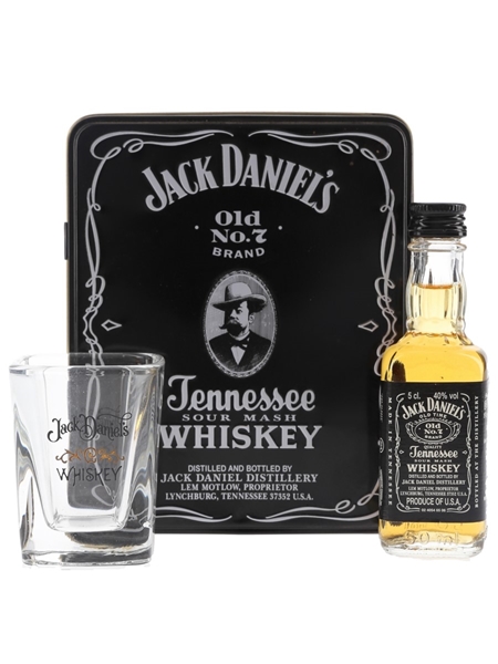 Jack Daniel's Gift Set Miniature & Shot Glass 5cl / 40%