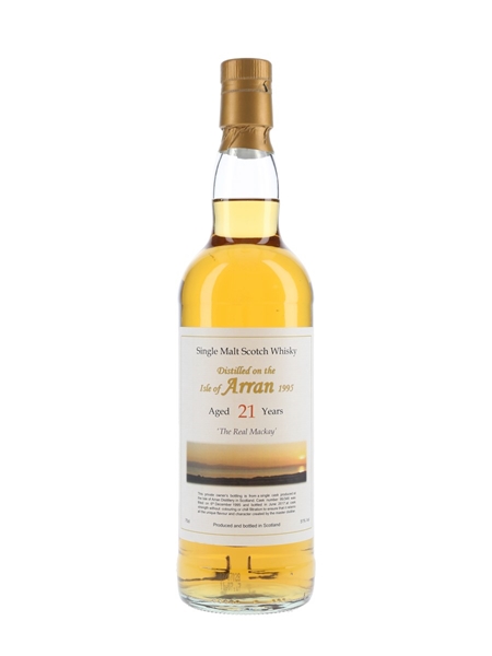 Arran 1995 21 Year Old Private Cask Bottled 2017 - The Real Mackay 70cl / 51%