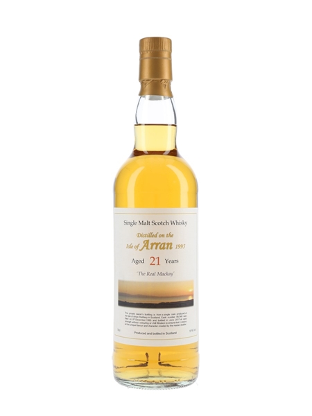 Arran 1995 21 Year Old Private Cask Bottled 2017 - The Real Mackay 70cl / 51%