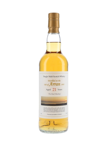 Arran 1995 21 Year Old Private Cask Bottled 2017 - The Real Mackay 70cl / 51%