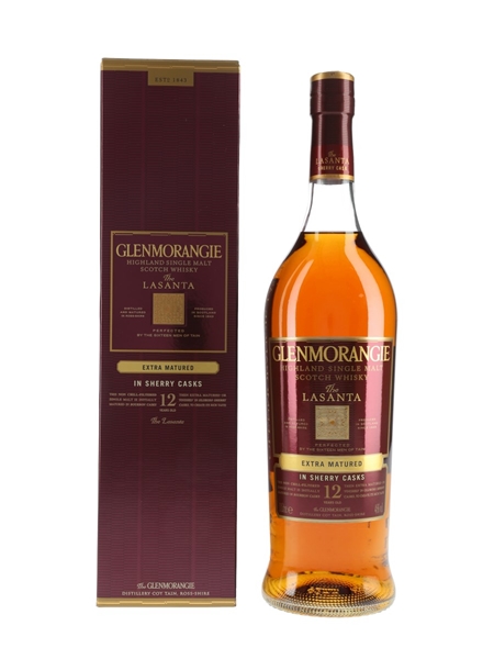 Glenmorangie Lasanta 12 Year Old Sherry Cask Finish 100cl / 46%