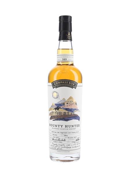 Compass Box Bounty Hunter Bottled 2017 - USA 75cl / 46%