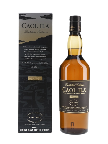 Caol Ila 2000 Distillers Edition Bottled 2012 70cl / 43%