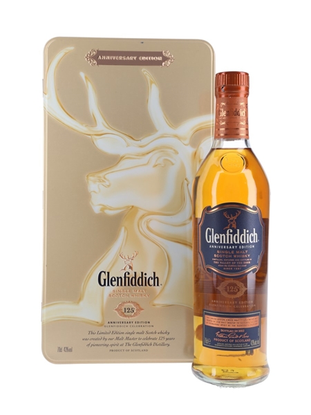 Glenfiddich 125th Anniversary Edition Bottled 2012 70cl / 43%