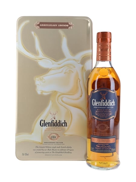 Glenfiddich 125th Anniversary Edition Bottled 2012 70cl / 43%