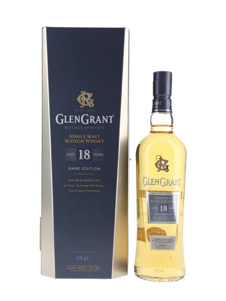 Glen Grant 18 Year Old Rare Edition  70cl / 43%