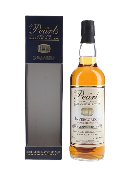 Invergordon 1972 Bottled 2014 - The Pearls Of Scotland 70cl / 43.4%