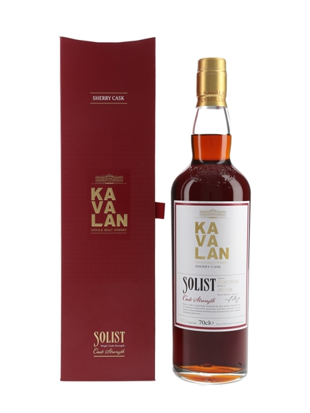 Kavalan Solist Sherry Cask Distilled 2010, Bottled 2016 70cl / 57.1%