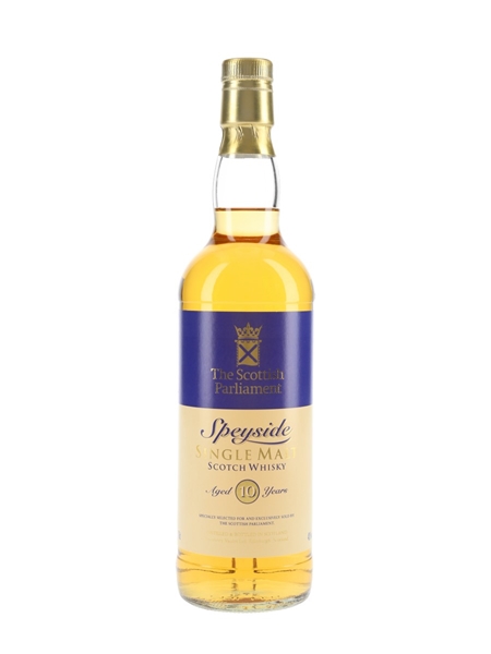 Scottish Parliament 10 Year Old Speyside Single Malt Inverarity Vaults Ltd. 70cl / 40%