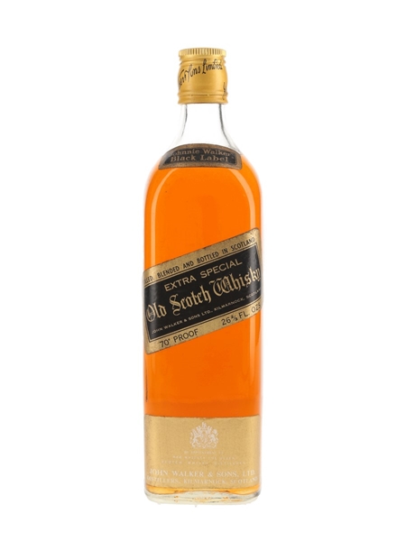 Johnnie Walker Black Label Extra Special Bottled 1970s 75.7cl / 40%