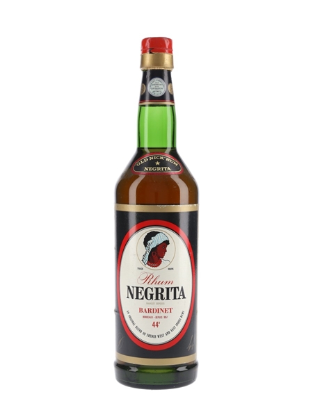 Bardinet Negrita Old Nick Rum Bottled 1960s-1970s 70cl / 44%