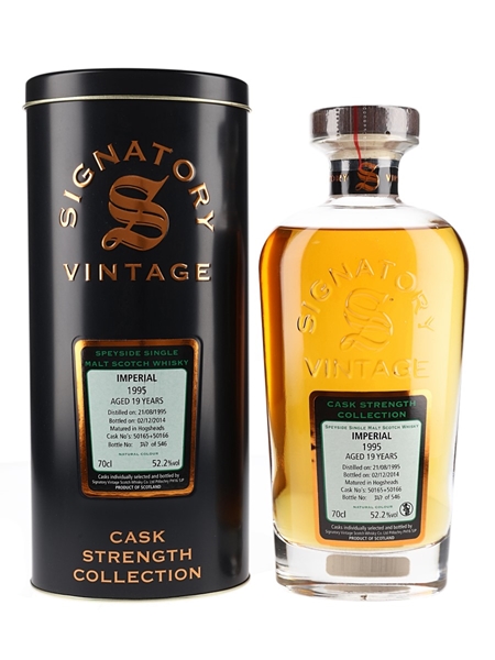 Imperial 1995 19 Year Old - Lot 104184 - Buy/Sell Speyside