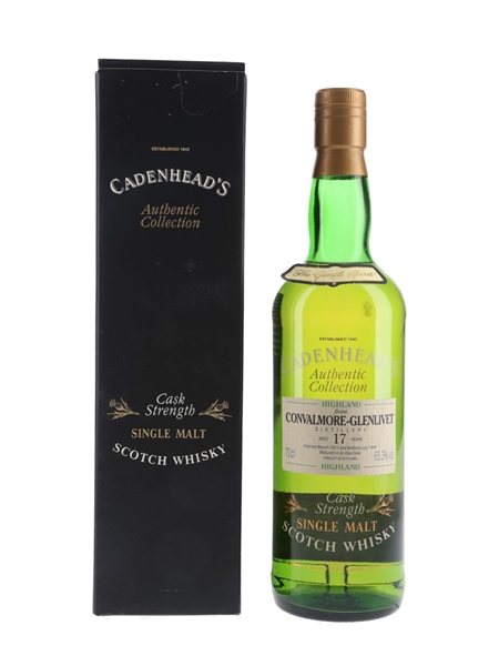 Convalmore Glenlivet 1977 17 Year Old Bottled 1994 - Cadenhead's 70cl / 65.3%