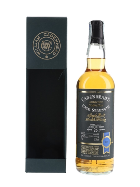 Ardbeg 1993 26 Year Old Bottled 2020 - Cadenhead's 70cl / 53.7%