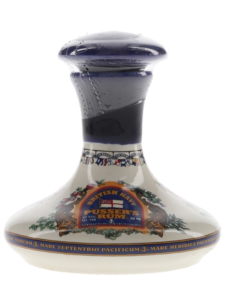 Pusser's British Navy Rum Nelson Ships' Decanter - Wade Ceramic Miniature 5cl / 47.75%