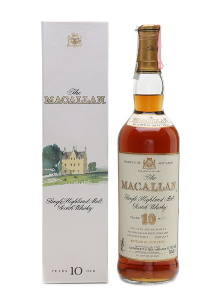 Macallan 10 Year Old Giovinetti & Figli 70cl / 40%