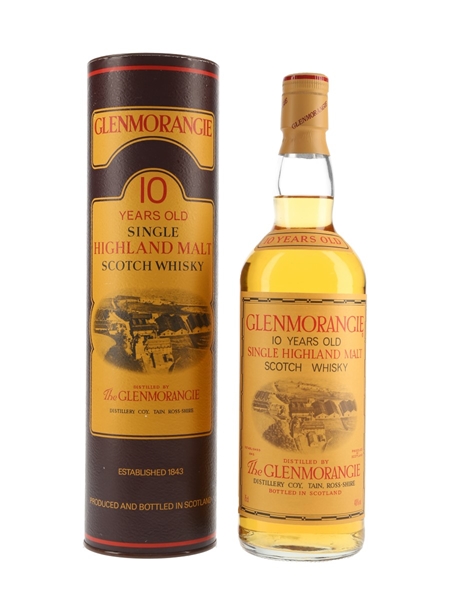 Glenmorangie 10 Year Old Bottled 1980s 75cl / 40%