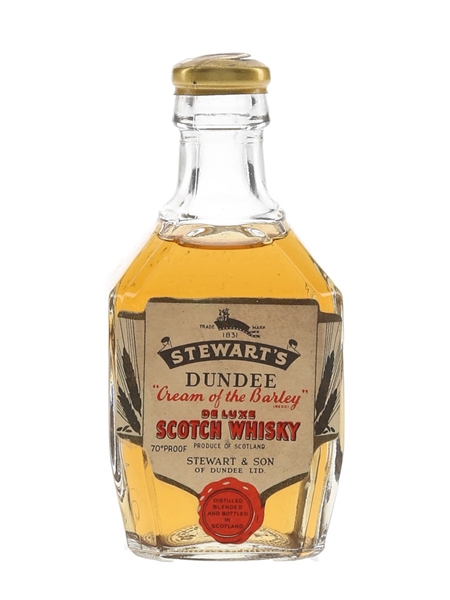 Stewart's Cream Of The Barley De Luxe Bottled 1960s 5cl/ 40%