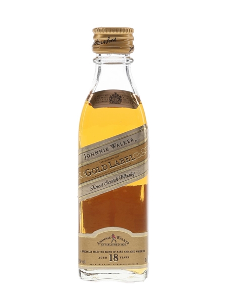 Johnnie Walker 18 Year Old Gold Label  5cl / 43%