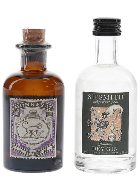 Monkey 47 & Sipsmith  2 x 5cl