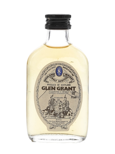 Glen Grant 8 Year Old Bottled 1970s 5cl / 40%
