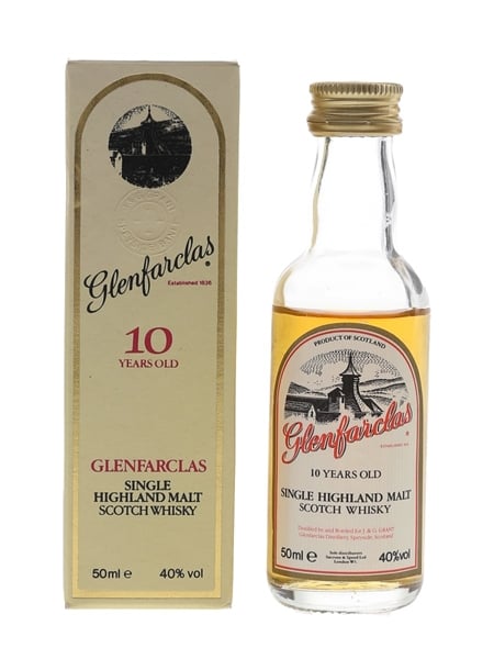 Glenfarclas 10 Year Old Bottled 1990s 5cl / 40%