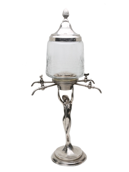 Art Nouveau Absinthe Fountain Two Litre - Four Taps 200cl