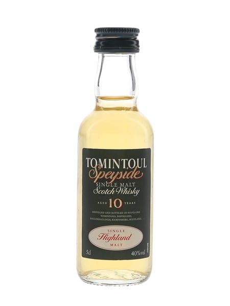 Tomintoul 10 Year Old Bottled 1990s 5cl / 40%