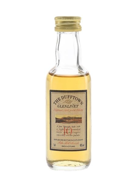 Dufftown Glenlivet 10 Year Old Bottled 1980s 5cl / 40%
