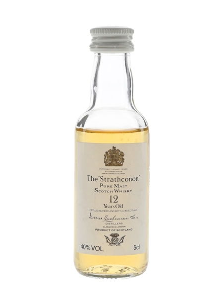 Strathconon 12 Year Old Bottled 1980s 5cl / 40%