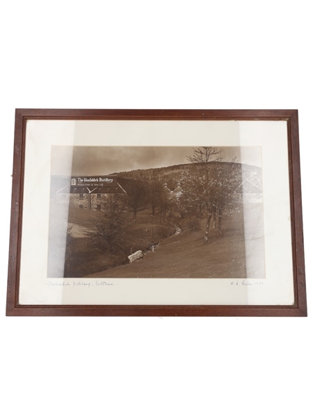 Glenfiddich Distillery Framed Photograph Martin Leckie, 1989 36cm x 50cm