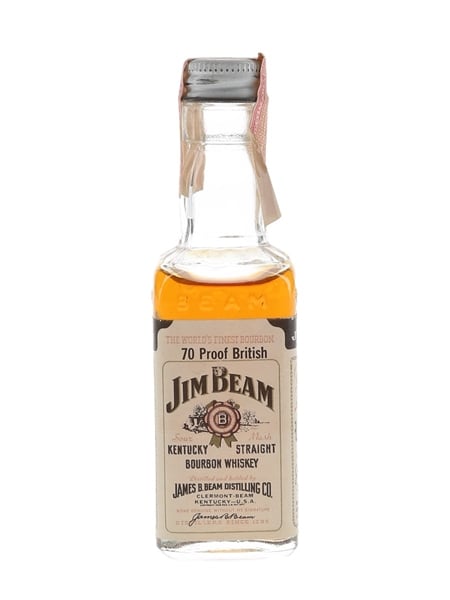 Jim Beam Bottled 1970s 4.7cl / 40%