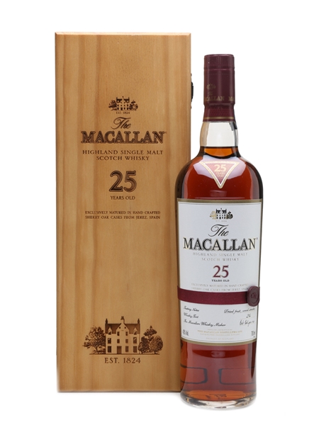 Macallan 25 Year Old  70cl / 43%