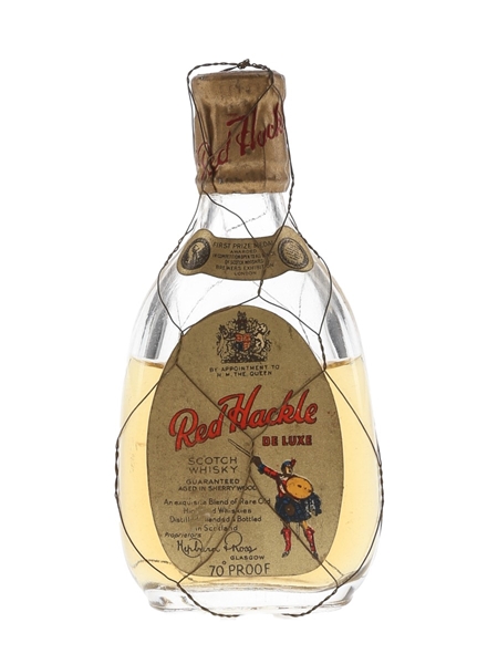 Red Hackle De Luxe Bottled 1950s-1960s 5cl / 40%