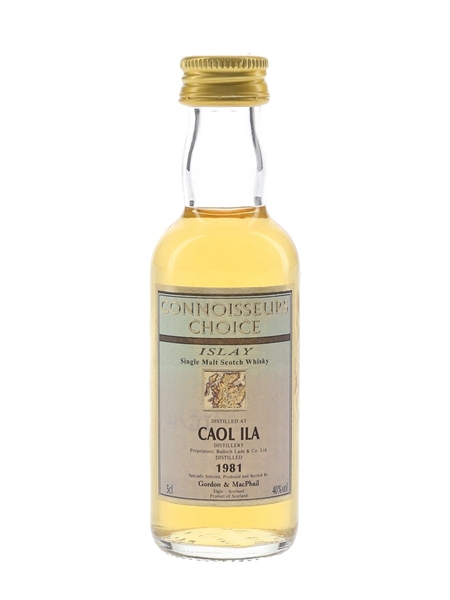 Caol Ila 1981 Bottled 1990s - Connoisseurs Choice 5cl / 40%