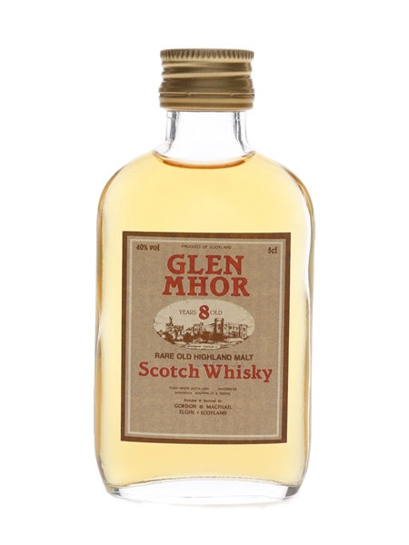 Glen Mhor 8 Year Old Bottled 1990s - Gordon & MacPhail 5cl / 40%