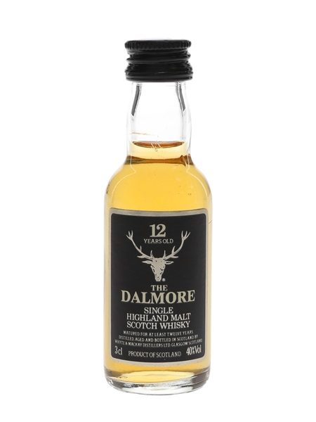 Dalmore 12 Year Old Bottled 1990s 3cl / 40%