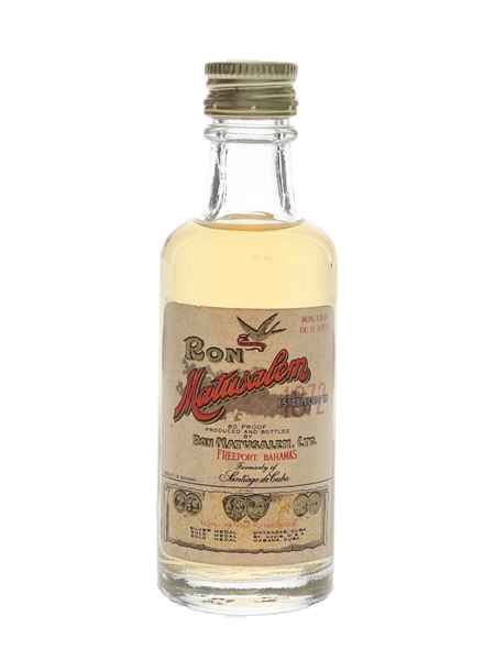 Matusalem 15 Year Old Ron Viejo Bottled 1980s - Santiago De Cuba 5cl / 40%